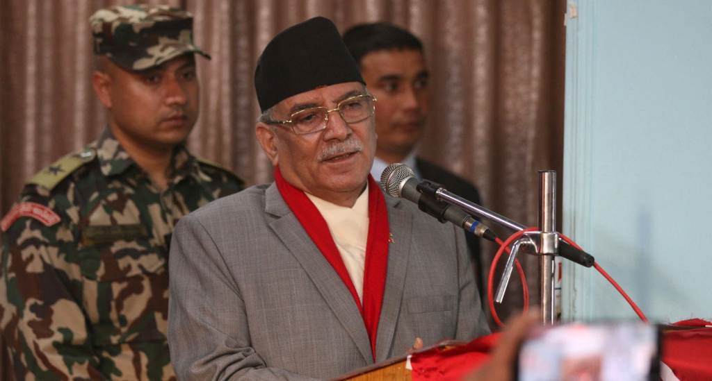 प्रधानमन्त्री प्रचण्ड पेरिसडाँडामा