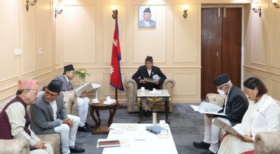 संवैधानिक परिषद्को बैठक