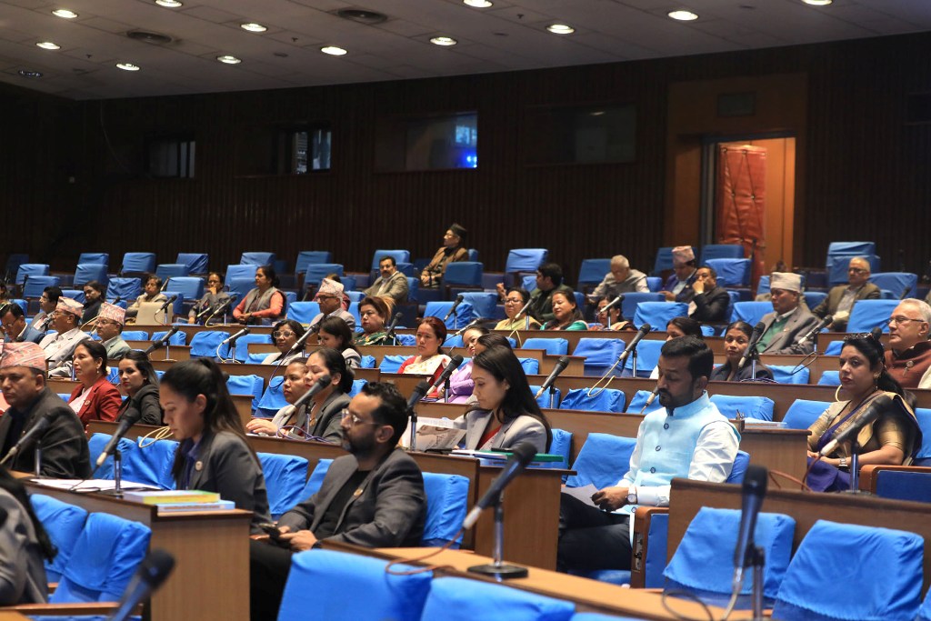 प्रतिनिधिसभा बैठक