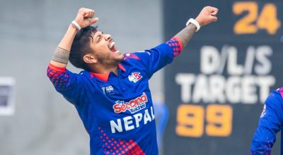 सन्दीप लामिछाने खुशीयाली