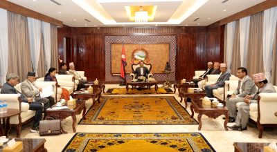 गठबन्धनका ४ दलको बैठक