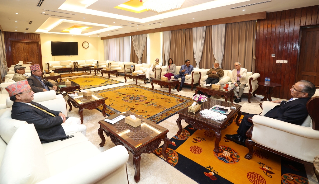 गठबन्धनको बैठक