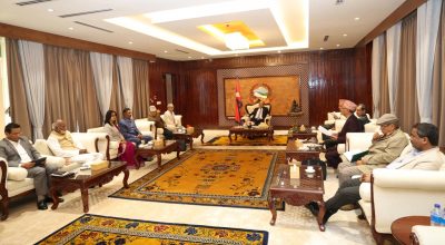 गठबन्धनको बैठक