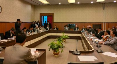 कार्यव्यवस्था परामर्श समितिको बैठक