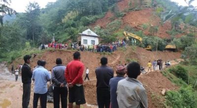 काभ्रेपलाञ्चोकको बेथानचोक पहिरो