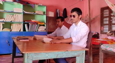 दृष्टिविहीन विद्यार्थी