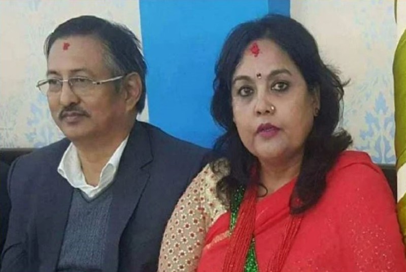 बालकृष्ण खाँण र मञ्जु खाँण