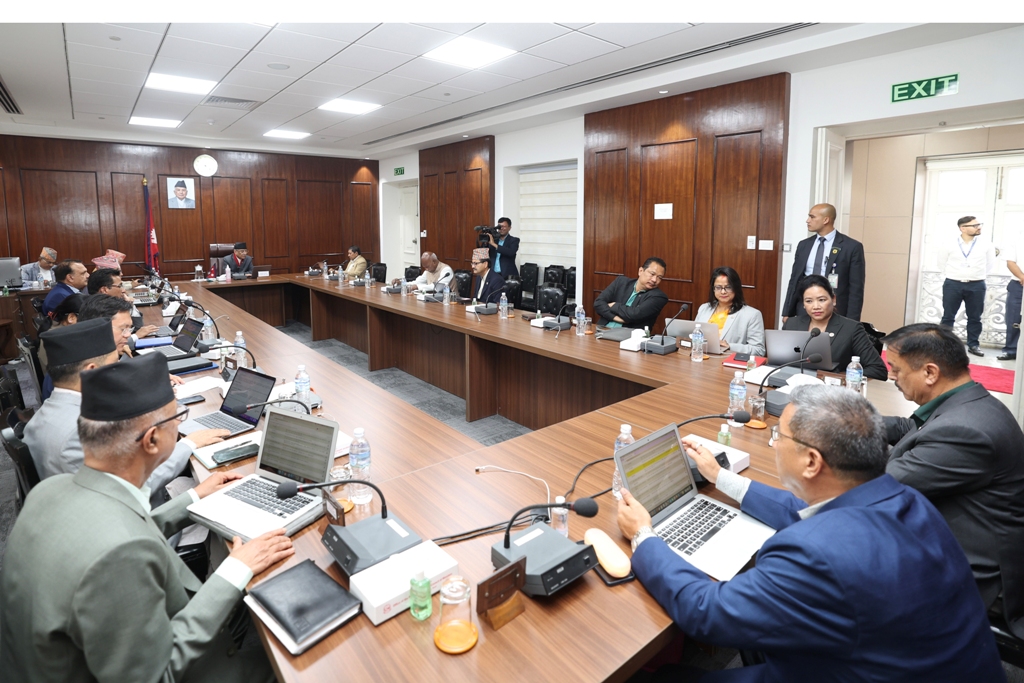 मन्त्रिपरिषद्को बैठक