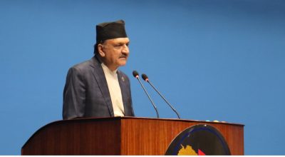 डा. प्रकाशशरण महत संसदमा