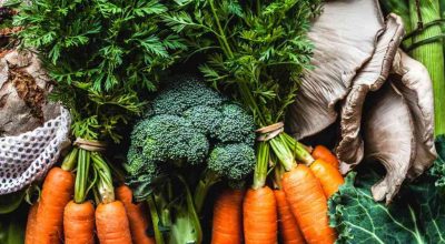 हरियो सागपात र गाँजर