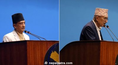 ज्ञानेन्द्रबहादुर कार्की र विष्णुप्रसाद पौडेल