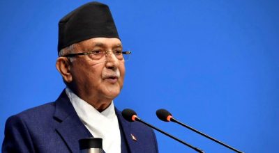 केपी शर्मा ओली संसदमा