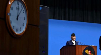 केपी शर्मा ओली संसदमा