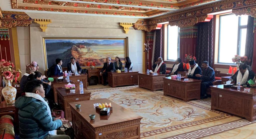 चीनमा माओवादीको प्रतिनिधिमण्डल