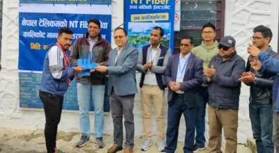 नेपाल टेलिकमद्वारा कर्णालीको जुम्ला र कालिकोटमा एनटी फाइबर सेवा शुभारम्भ