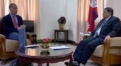 नारायणकाजी श्रेष्ठ र जोनाथन ब्रुक्स