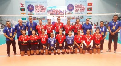 नेपाली महिला भलिवल टीम