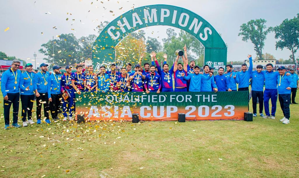 नेपाली क्रिकेट खेलाडी