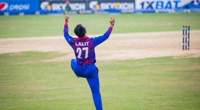 नेपाल र युएई बीचको बाँकी खेल सुरु