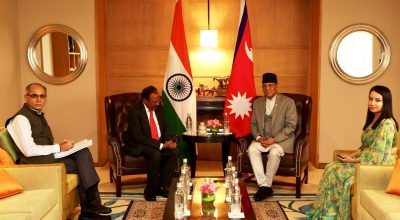 प्रधानमन्त्री प्रचण्ड र अजित डोभाल