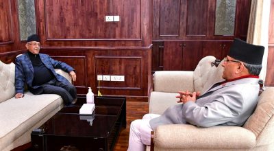 प्रचण्ड र ओली