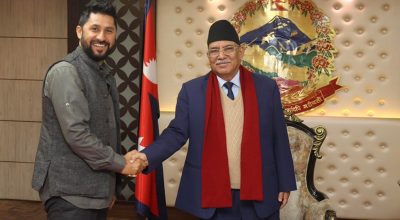 प्रचण्ड र रवि लामिछाने