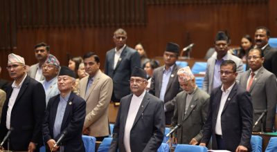 एमालेद्वारा प्रतिनिधिसभाको बैठक अवरोध