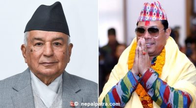 रामचन्द्र पौडेल र रेशम चौधरी