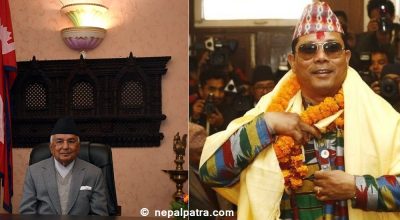 रामचन्द्र पौडेल र रेशम चौधरी