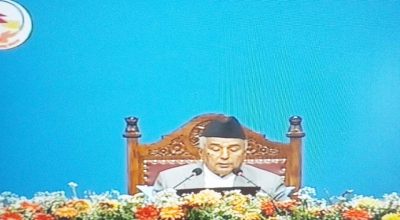 राष्ट्रपति रामचन्द्र पौडेल संसदमा