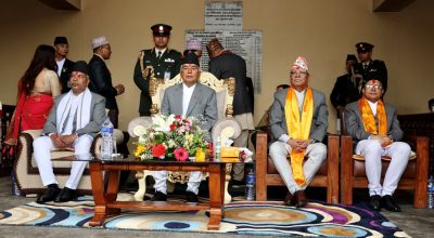 रामचन्द्र पौडेल रातो मच्छिन्द्रनाथको भोटो जात्रा अवलोकन