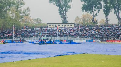 नेपाल र यूएईको खेल वर्षाले प्रभावित