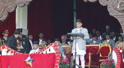 टुँडिखेलमा १६औँ गणतन्त्र दिवस