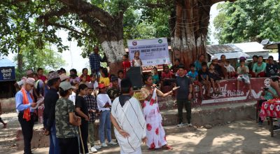 बाघ संरक्षणका सडक नाटक