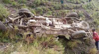 रुकुम पश्चिम जीप दुर्घटना