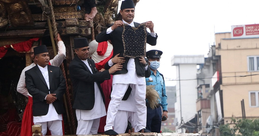 रातो मच्छेन्द्रनाथको भोटो जात्रा