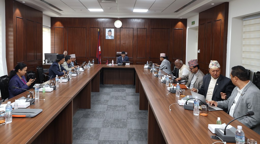 मन्त्रिपरिषद्को बैठक