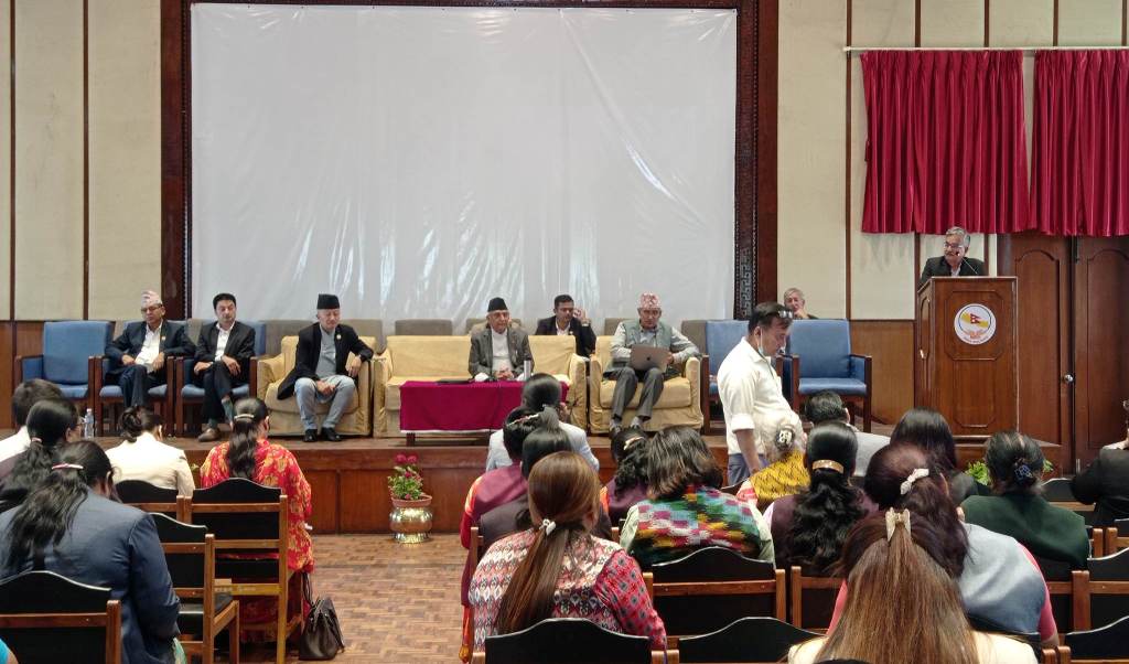 एमाले संसदीय दलको बैठक