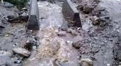 सङ्खुवासभाको हेवाखोलाको बाढी