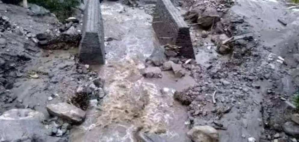 सङ्खुवासभाको हेवाखोलाको बाढी