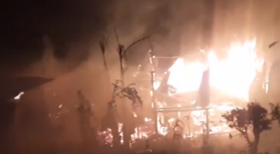 इलामको माङ्सेबुङमा आगलागी