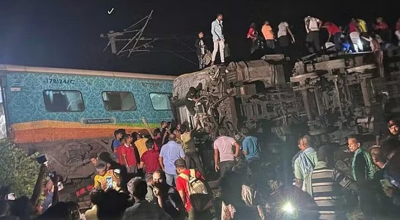 भारतको ओडिशामा रेल दुर्घटना