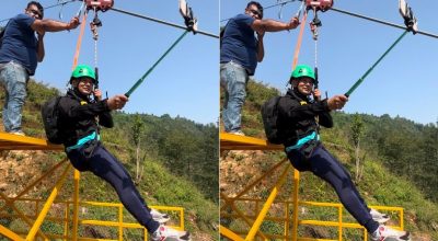 नौबिसे ट्रयाम्प जिपलाइन