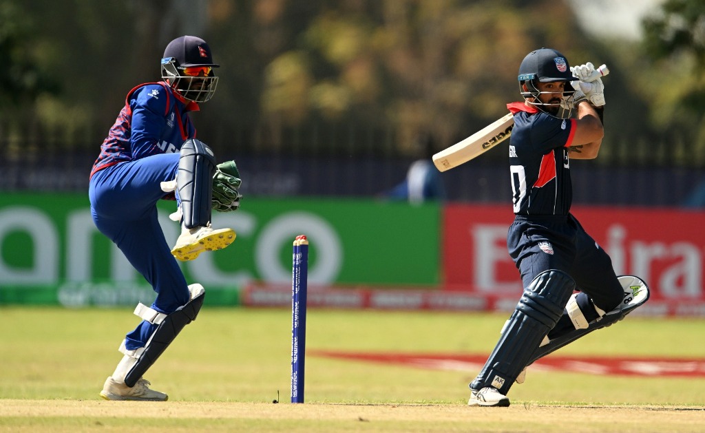 अमेरिकाले नेपाललाई दियो २०८ रनको मध्यम लक्ष्य