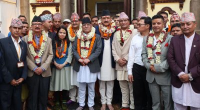 प्रधानमन्त्री प्रचण्ड र मन्त्रीहरुद्वारा पशुपतिनाथको दर्शन