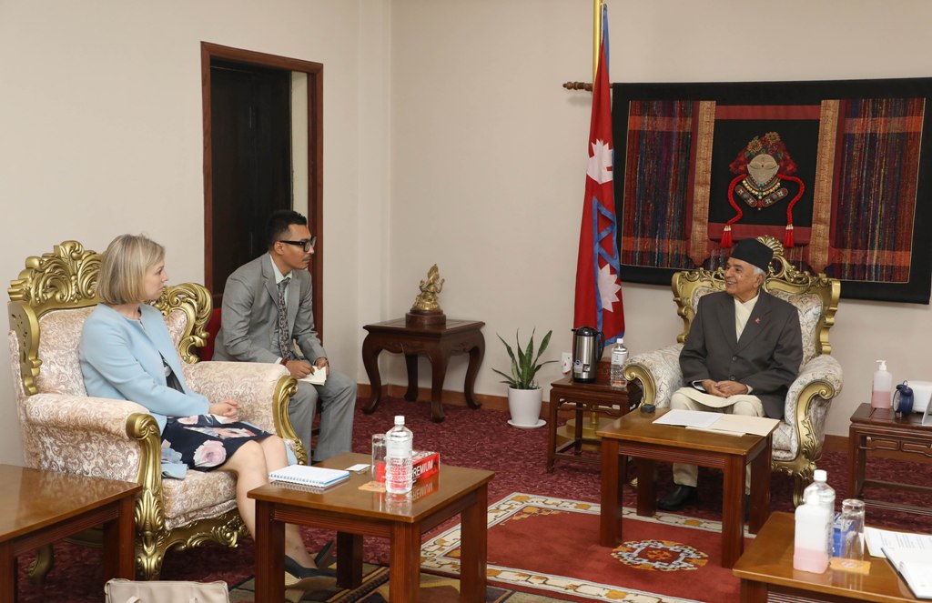 रामचन्द्र पौडेल र निकोला पोलिट