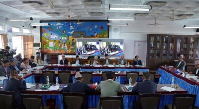 संसदीय सुनुवाइ समितिको बैठक