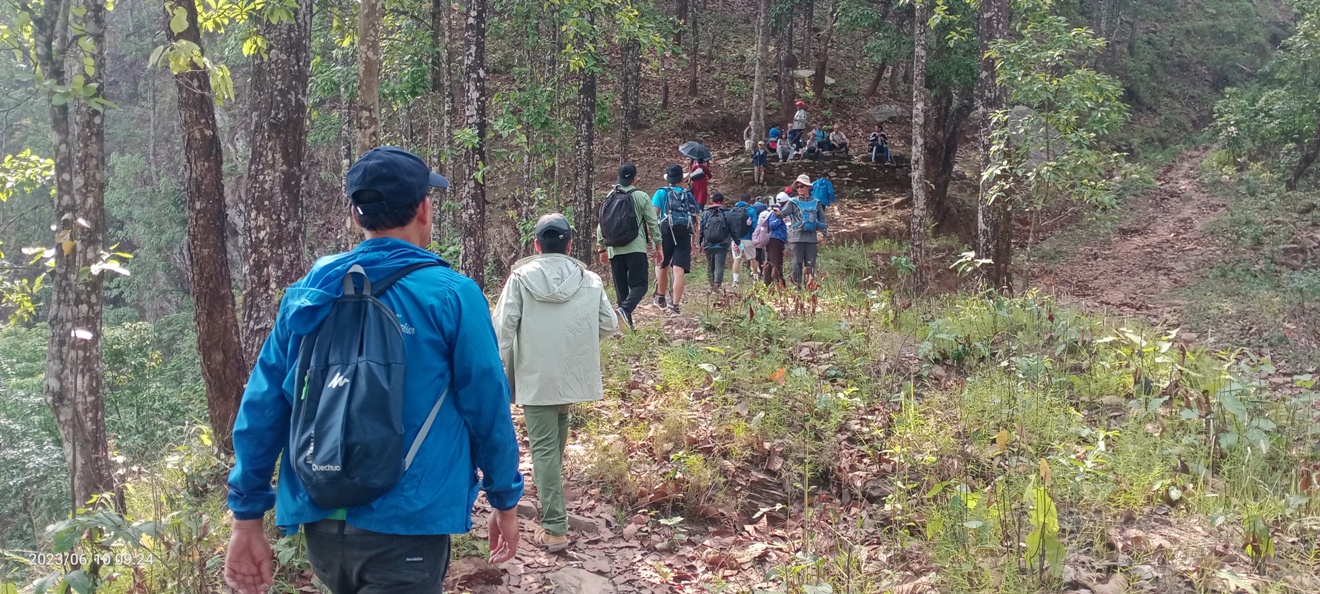 हाइकिङमार्फत मह गाउँ दगामको प्रवर्द्धन