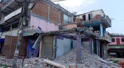 मुग्लिन पोखरा सडक विस्तार