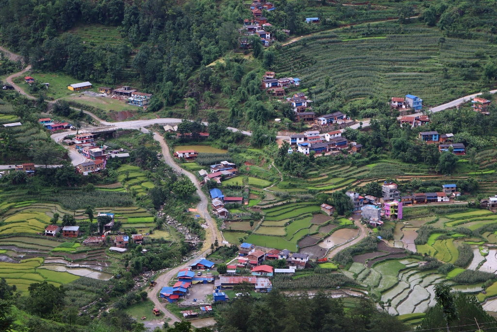 बागलुङको खहरे गाउँ